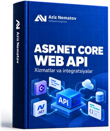 «ASP.NET Core Web API» kursi muqovasi