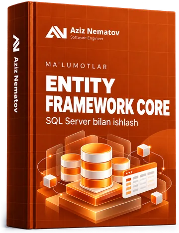 «Entity Framework Core va SQL Server» kursi muqovasi