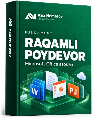 «Raqamli poydevor» kursi muqovasi